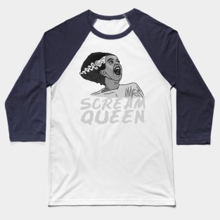 Bride of Frankenstein Baseball T-Shirt